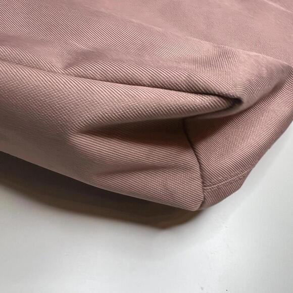 Herschel Supply Co. Tote Bag Pink Rose Canvas Shopper Zip Top Logo Patch - Picture 7 of 10